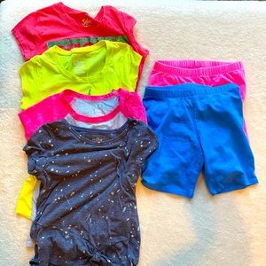 Lot of little girls summer clothes